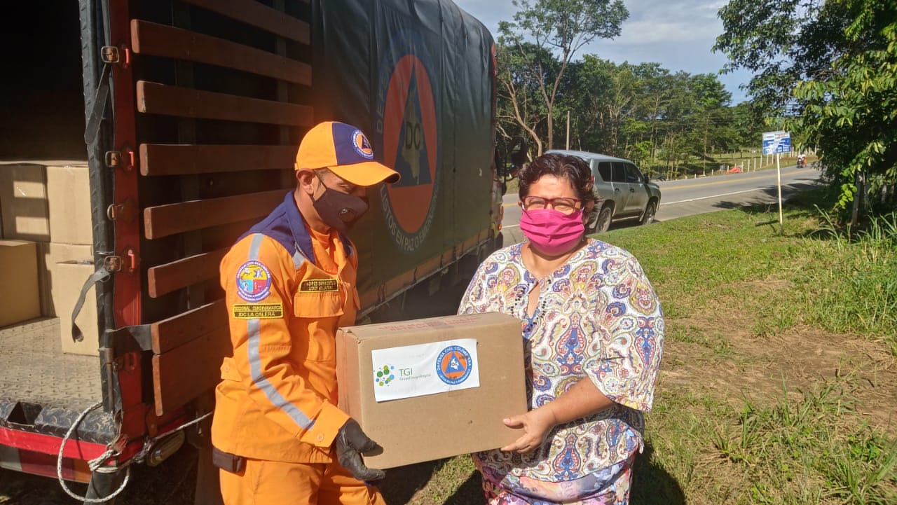 La Defensa Civil Colombiana y TGI hacen entrega de kits humanitarios, apoyando a las comunidades más vulnerables del país